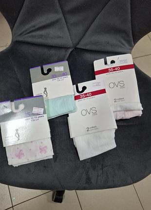 Капронові колготки 2-4, 4-6, 6-8, 8-10 та 10-12 років ovs