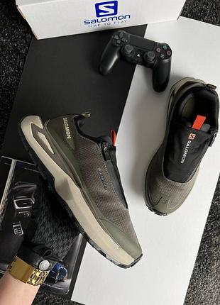 Чоловічі кросівки salomon odyssey elmt advanced khaki black
