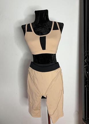 Спорт костюм топ спортивний велосипедки