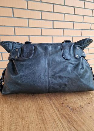 Винтажная женская сумка mulberry кожа ритон.