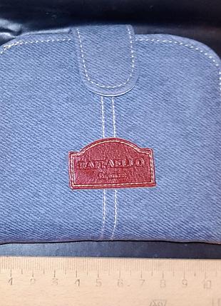 Джинсовый кошелек