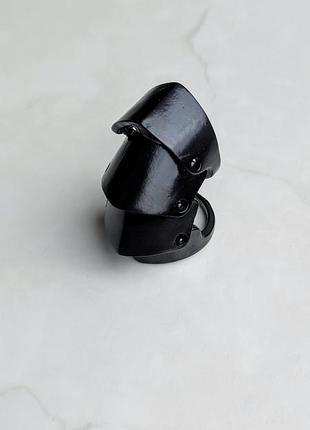 Кільце cyber punk black clw