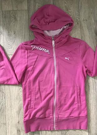 Кофта puma худи свитшот толстовка р.42/44 девочке