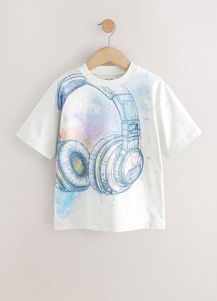 Футболка для хлопчиків некст 3-16років🎧🎧🎧