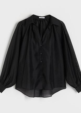Блуза чорна , сорочка