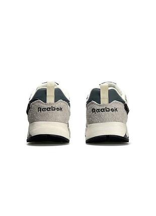 Reebok classic leather hexalite white grey beige 5