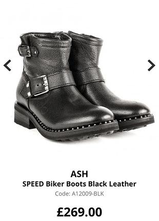 Сапоги (ботинки) ash оригинал