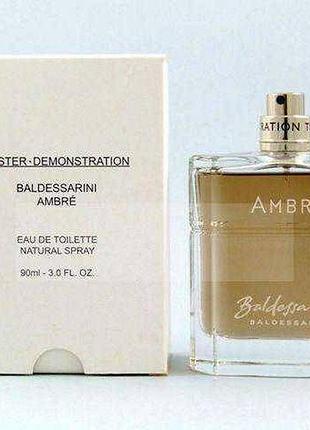 Оригинальный baldessarini ambre 90 ml tester туалетная вода