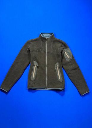 Arc’teryx женская коричневая олимпийка флиска