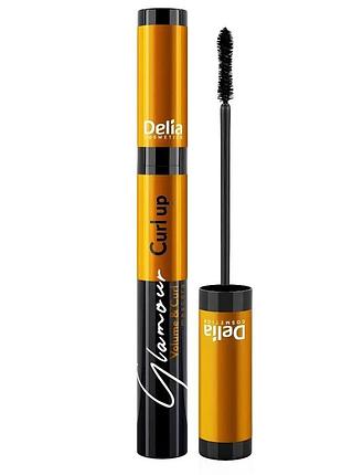 Туш для вій delia glamour volume length mascara curl-up, 11 мл