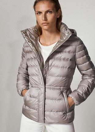 Куртка стеганый пуховик massimo dutti м