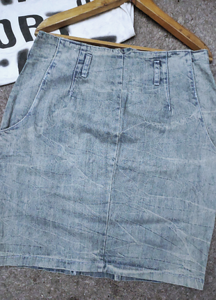Модная джинсовая юбка
