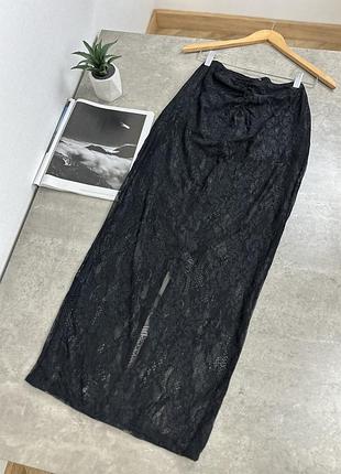 Юбка из кружева