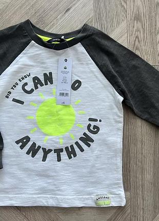 Реглан лонгслів george для хлопчика