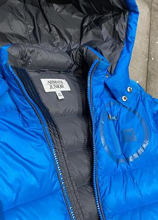 Курточка, пуховик armani для хлопчика, оригінал