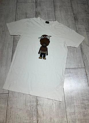 Женская футболка реп 2 pac eminem