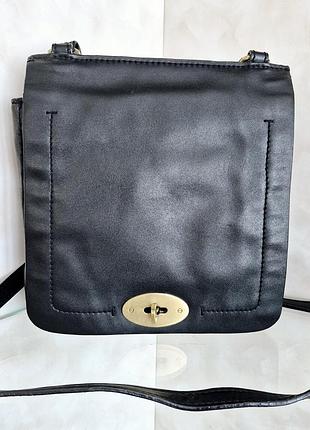 Сумка кожаная через плечо clarks