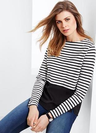 Стильный женский свитшот блуза в полоску