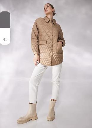 Стеганая куртка-рубашка, 34,36 гг.