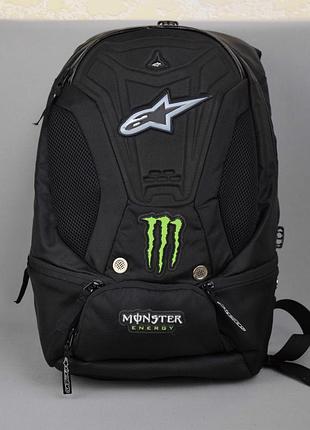 Alpinestars monster terror back pack – стильный мото рюкзак 10 л с держателем шлема. оригинал