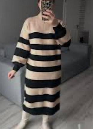 Елегантна сукня плаття светр трикотаж вʼязка f&f