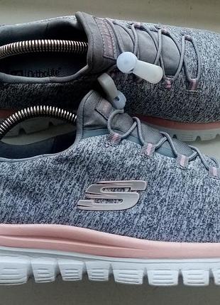 26 см. жіночі кросівки skechers sport masculino 2.0(оригінал).