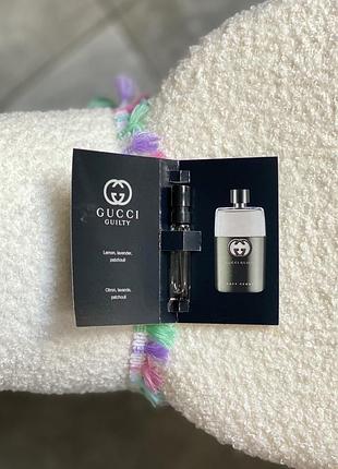 Пробник 1,5 мл gucci guilty pour homme туалетна вода
