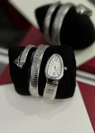 Серебряные часы премиум люкс