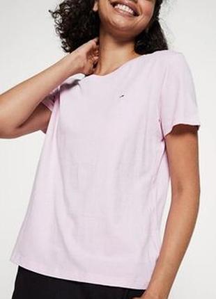 Tommy jeans футболка, тонкий хлопок