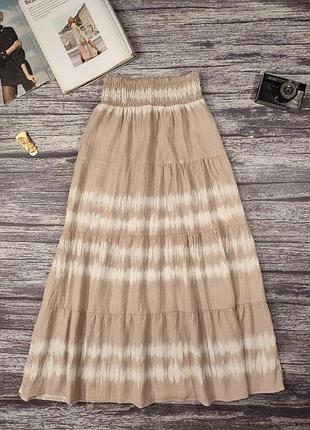 Длинная летняя юбка