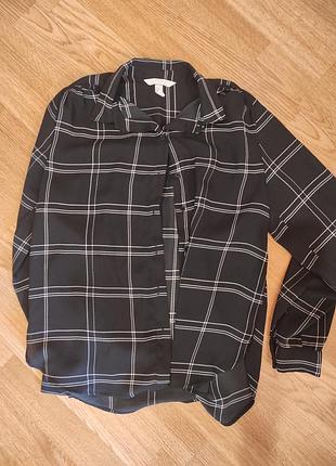 Блуза в клетку