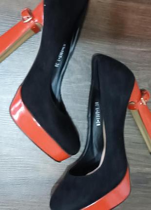 Туфли замшевые elise shoes