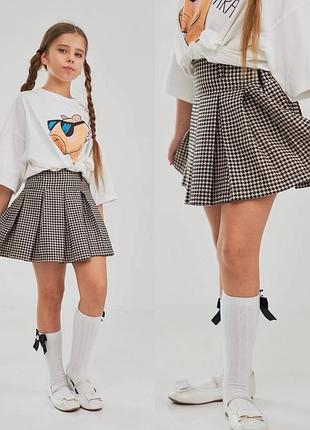 Юбка с кокеткой