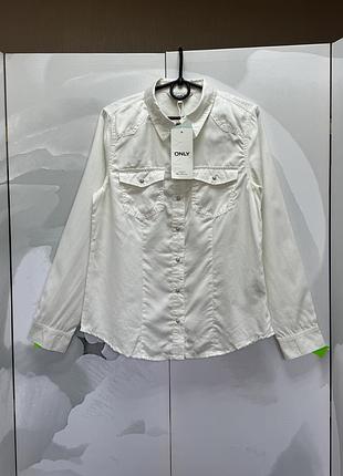 📌 нова натуральна рубашка, сорочка only, нова з паперовою біркою