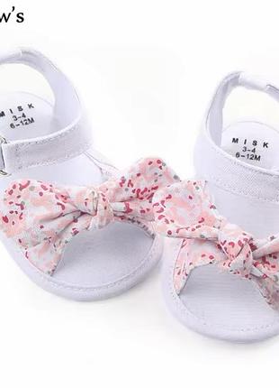 Первые босоножки-пинетки, для маленькой принцессы!