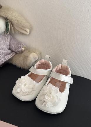 Пинетки, туфельки для девочки m&s