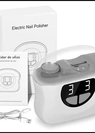 Електрична пилка для нігтів нігтерізка фрезер для манікюру тример