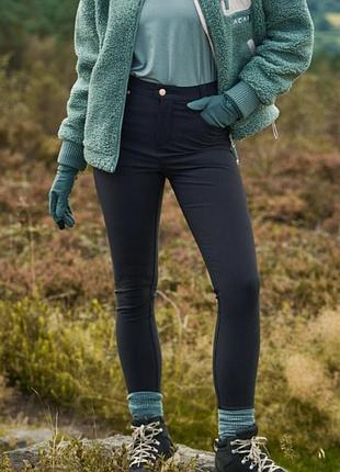 Узкие брюки aventurite skinny outdoor trousers с высокой абразивной устойчивостью - темно-синий acai