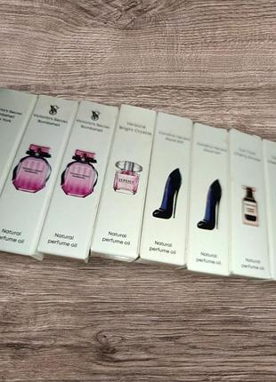 Масляні парфуми на 7 та 9 млл
