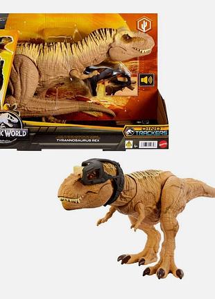 Динозавр тироназавр рекс hunt chomp со звуком jurassic world