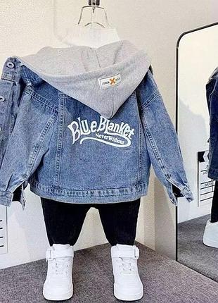 Куртка джинсова на хлопчика