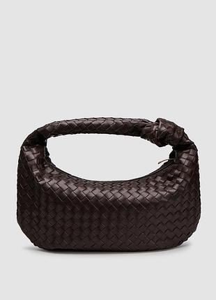 Сумка nappa intrecciato classic jodie brown