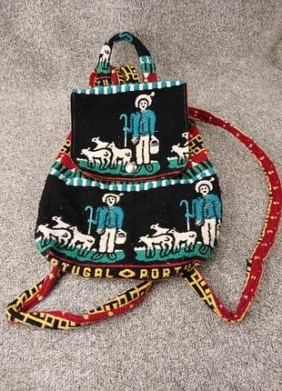 Рюкзак тканый portugal