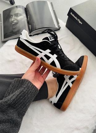 Кроссовки кеды asics onitsuka tiger tokuten black/white