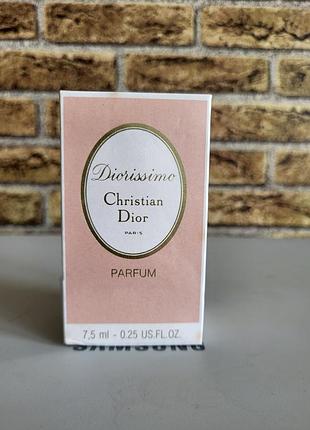 Dior diorissimo parfum винтаж 7,5 мл духи