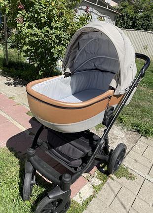 Дитяча коляска 2 b 1 riko nano pro 04 camel