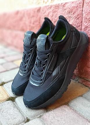 Мужские кроссовки reebok classic черные скидки sale | smb