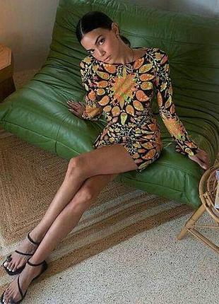 Платье с плечиками от zara