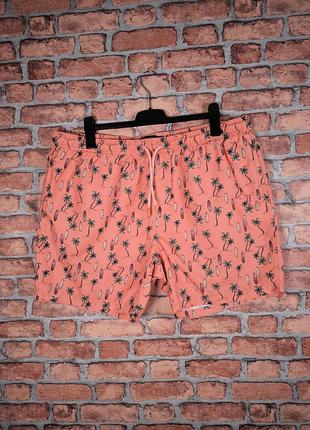 Шорты пляжные мужские для плавания для бассейна burton для пляжа плавки пальмы серф