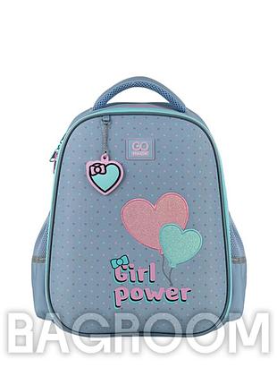 Рюкзак шкільний напівкаркасний gopack education girl power go25-165m-1